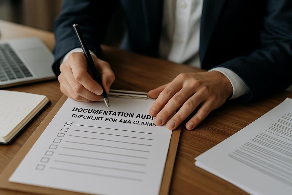 Designing an ABA Documentation Audit that Actually Protects Your Revenue
