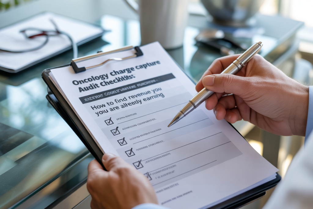 Oncology Charge Capture Audit Checklist: How To Find Revenue You Are Already Earning