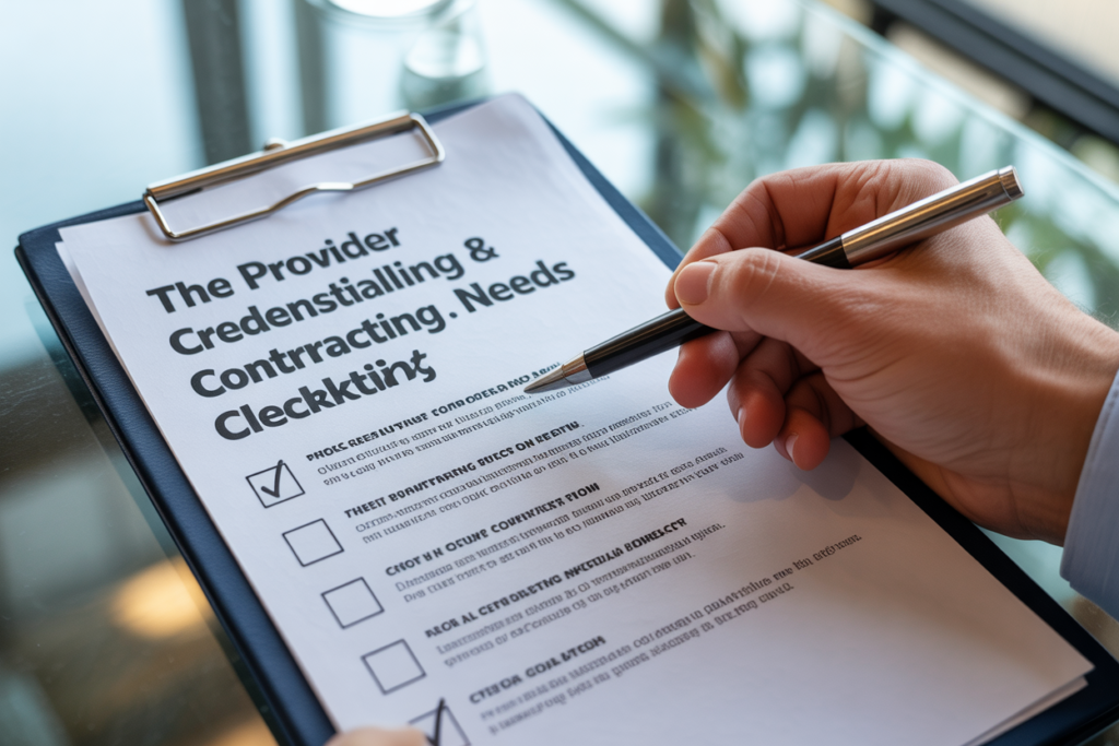 The Provider Credentialing & Contracting Checklist Every RCM Leader Needs